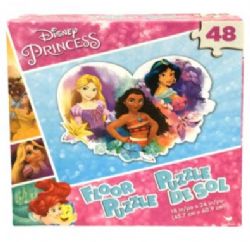 DISNEY CASSE-TÊTE DE PLANCHER 48 PIÈCES - PRINCESSES